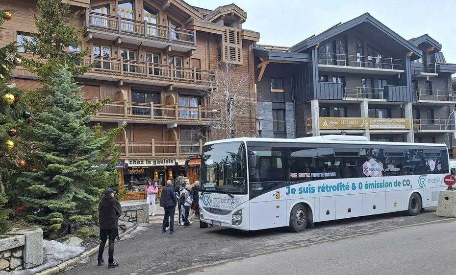 Courchevel Tests Hydrogen Bus